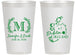 Personalized Wedding 14 oz Frosted Cups - Ireland | 528