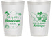 Personalized Wedding 14 oz Frosted Cups - Martinique | 533