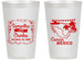 Personalized Wedding 14 oz Frosted Cups - Mexico | 535