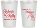 Personalized Wedding 14 oz Frosted Cups - Philippines | 536