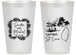 Personalized Wedding 14 oz Frosted Cups - St Lucia | 541