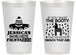 Personalized Bachelorette 14 oz Frosted Cups - Mexico Fiesta | 60006
