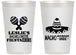 Personalized Bachelorette 14 oz Frosted Cups - Nacho Average Bride | 60007