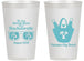 Personalized Bachelorette 14 oz Frosted Cups - Beach | 60010