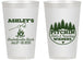 Personalized Bachelorette 14 oz Frosted Cups - Camping | 60018