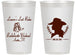 Personalized Bachelorette 14 oz Frosted Cups - Last Rodeo | 60022
