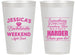 Personalized Bachelorette 14 oz Frosted Cups - Something Borrowed | 60028