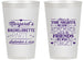 Personalized Bachelorette 14 oz Frosted Cups - Nights Remember | 60034