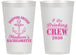 Personalized Bachelorette 14 oz Frosted Cups - I Do Drinking Team | 60038