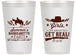 Personalized Bachelorette 14 oz Frosted Cups - Its About To Get Real | 60043