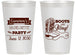 Personalized Bachelorette 14 oz Frosted Cups - Boots And Bling | 60044
