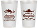 Personalized Bachelorette 14 oz Frosted Cups - Saddle Up Cowgirls | 60045