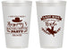 Personalized Bachelorette 14 oz Frosted Cups - Last Ride Before Bride | 60046