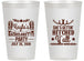 Personalized Bachelorette 14 oz Frosted Cups - Getting Hitched Yall | 60047