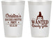 Personalized Bachelorette 14 oz Frosted Cups - Wanted Rowdy Girls | 60049
