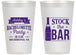 Personalized Bachelorette 14 oz Frosted Cups - Stock The Bar | 60053