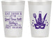Personalized Bachelorette 14 oz Frosted Cups - Mardi Gras | 60057