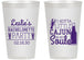 Personalized Bachelorette 14 oz Frosted Cups - Little Cajun In My Soul | 60058