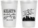 Personalized Bachelorette 14 oz Frosted Cups - New Orleans | 60066