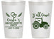 Personalized Bachelorette 14 oz Frosted Cups - Tractor Farm | 60070