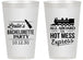 Personalized Bachelorette 14 oz Frosted Cups - Hot Mess Express | 60075