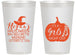Personalized Bachelorette 14 oz Frosted Cups - Halloween Girls Night Out | 60077