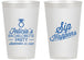 Personalized Bachelorette 14 oz Frosted Cups - Sip Happens | 60081