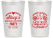 Personalized Bachelorette 14 oz Frosted Cups - Last Ride Before Bride | 60093