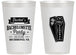 Personalized Bachelorette 14 oz Frosted Cups - Rip Single Life | 60096