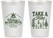 Personalized Bachelorette 14 oz Frosted Cups - Camping | 60098