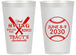 Personalized Bachelorette 14 oz Frosted Cups - Final Swing Before Ring | 60109