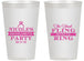 Personalized Bachelorette 14 oz Frosted Cups - Final Fling Before The Ring | 60110