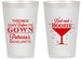 Personalized Bachelorette 14 oz Frosted Cups - Bad And Boozie | 60121