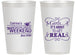 Personalized Bachelorette 14 oz Frosted Cups - About To Get Real | 60123