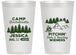 Personalized Bachelorette 14 oz Frosted Cups - Camping | 60125