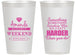 Personalized Bachelorette 14 oz Frosted Cups - Something Borrowed | 60131