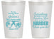 Personalized Bachelorette 14 oz Frosted Cups - Something Borrowed | 60132