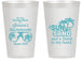 Personalized Bachelorette 14 oz Frosted Cups - Sun Sand Drink Hand | 60134