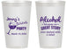 Personalized Bachelorette 14 oz Frosted Cups - Alcohol | 60138