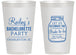 Personalized Bachelorette 14 oz Frosted Cups - Bride To Be | 60146