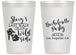 Personalized Bachelorette 14 oz Frosted Cups - Last Walk Wild Side | 60148