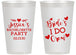 Personalized Bachelorette 14 oz Frosted Cups - Brides I Do Crew | 60159