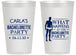 Personalized Bachelorette 14 oz Frosted Cups - What Happens | 60172