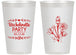 Personalized Bachelorette 14 oz Frosted Cups - Flowers | 60174