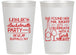 Personalized Bachelorette 14 oz Frosted Cups - Mr Right Girls Night | 60180