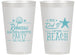 Personalized Bachelorette 14 oz Frosted Cups - Beach | 60183