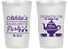 Personalized Bachelorette 14 oz Frosted Cups - Teapot | 60189