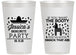 Personalized Bachelorette 14 oz Frosted Cups - Smack That Ass | 60192