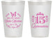 Personalized Quinceanera 14 oz Frosted Cups - Mis Quince Anos | 70007