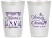 Personalized Quinceanera 14 oz Frosted Cups - Viva La Fiesta Quince | 70008